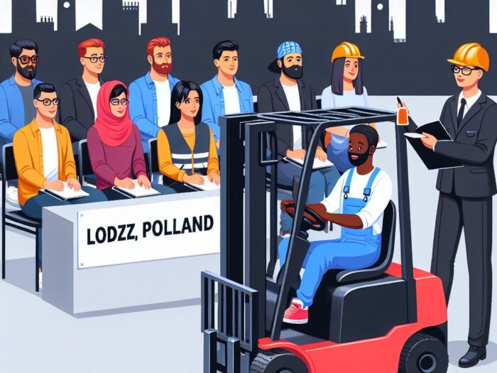 Czy w Łodzi są dostępne kursy na uprawnienia do obsługi wózków widłowych?
